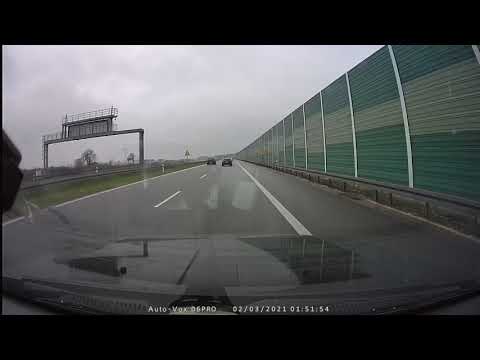 Pirat drogowy na autostradzie A1! Wyprzedzał pasem technicznym