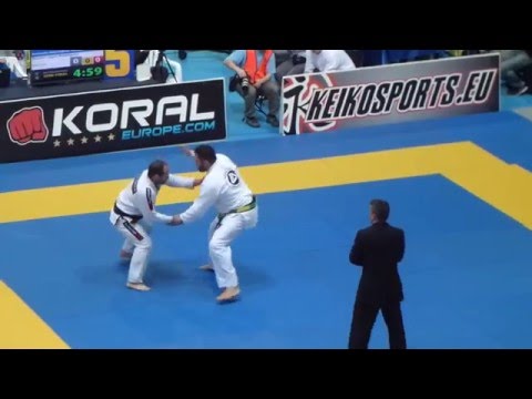 Antonio Henriques Junior vs Daniel Rodrigues - IBJJF European Open 2016 - Black Master 2 - Open
