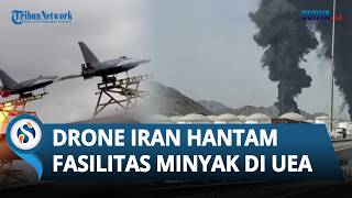 Serangan Drone Iran Picu Kebakaran Fasilitas Penyimpanan Minyak di Pelabuhan Fujairah UEA