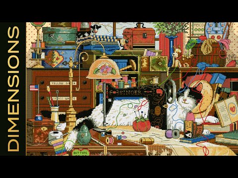 LIVE Stitch With Me #219 - DIMENSIONS SAL Wednesday | New Start