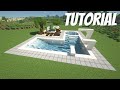 Minecraft Tutorial How To Build A Large Swimming Pool