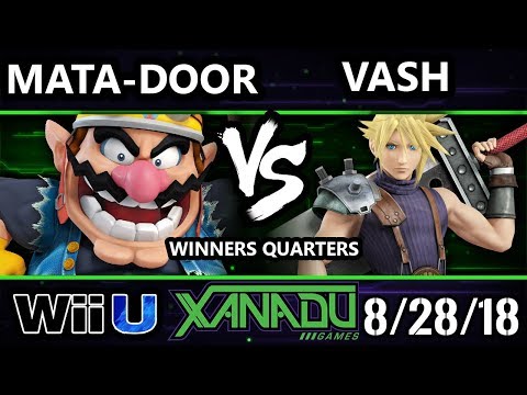 S@X 265 Smash 4 -  Mata-Door (Wario) Vs.  Vash (Cloud) Wii U Winners Quarters