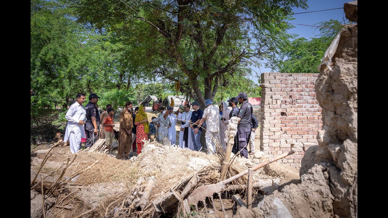 UNDP Resident Representative Meets Families Rebuilding After Punjab Rains