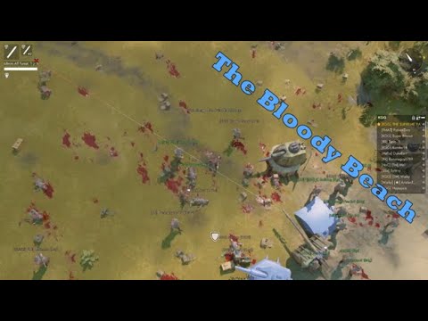Massive Naval Landing: Holding Back the Swarm - Foxhole