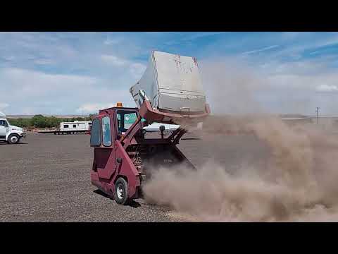 Power Boss SWZ9XT Armadillo Lot Sweeper - Albuquerque, N.M.