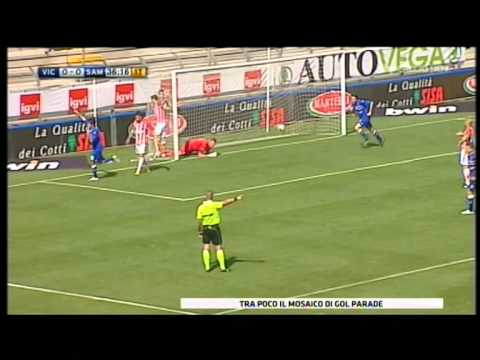 Vicenza 1-1 Sampdoria 21-4-2012 Highlights & Goals HD