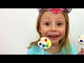 Nastya and dad - a story for kids about harmful sweets and candies Nastya and dad - a story for kids about harmful sweets and candies