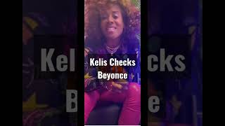 Kelis Checks Beyonce and The Neptune's #kelis #beyonce #pharrellwilliams