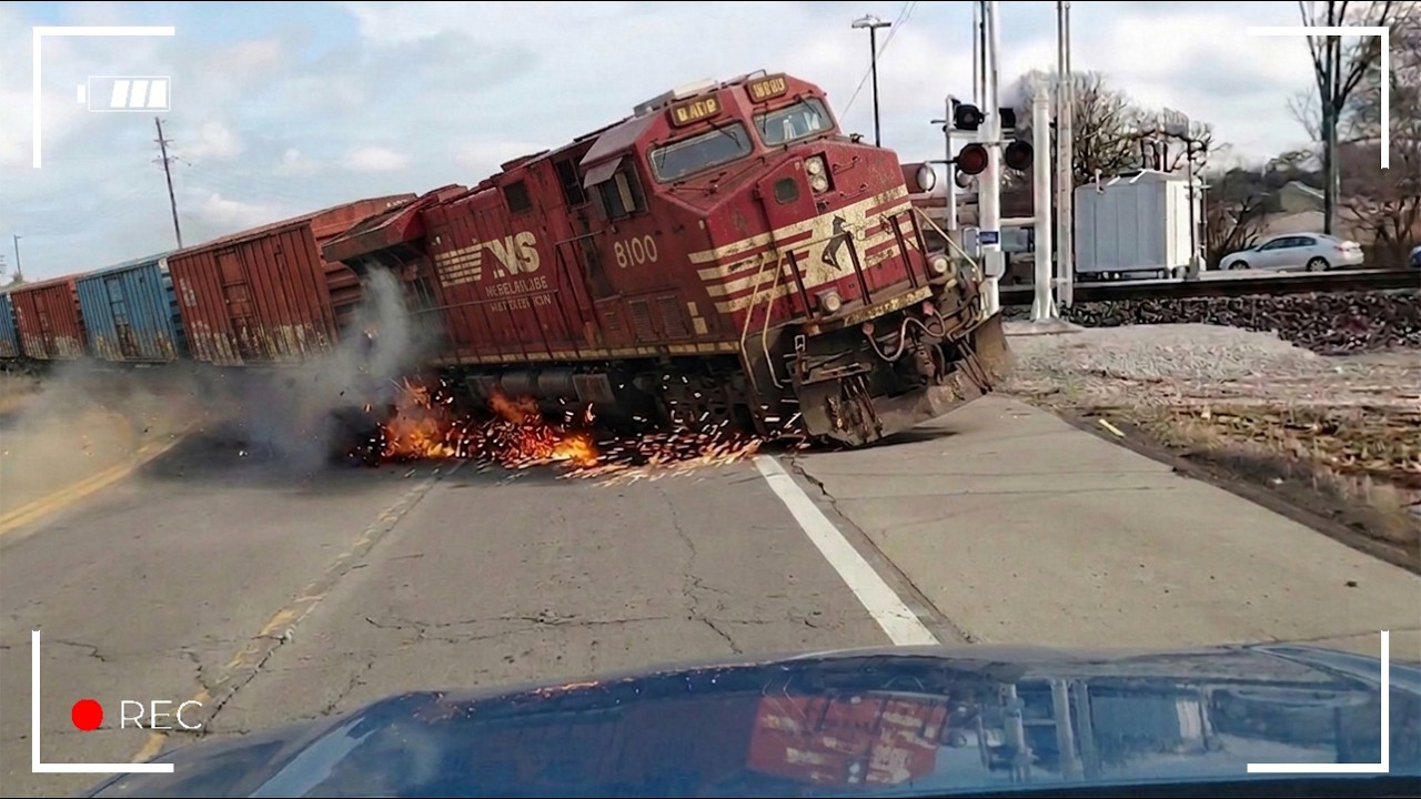カメラが捉えた…列車で起きた信じ難い瞬間31選！
