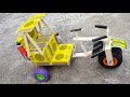 How To Make A Matchbox Ruk Rickshaw At Home Diy Matchbox Auto Rickshaw Easy