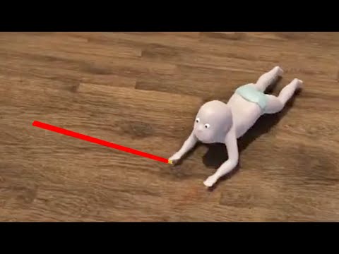 BABY WITH DEADLY LASER! (Who's Your Daddy?)