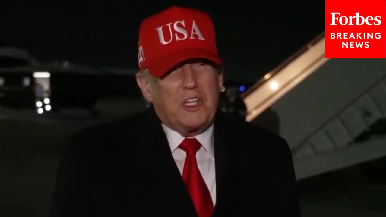 Video | Trump: Two F-15 Pilots Rescued From Iran Are In 'Very Good Shape'