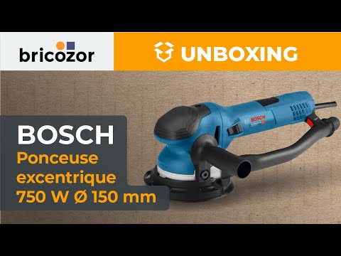 Ponceuse excentrique 750W diamètre 150 mm - GET 75-150 coffret L-BOXX BOSCH