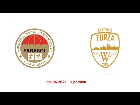 Parasol Wrocław - Forza Wrocław  1 połowa