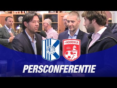 Persconferentie Quick Boys  - Noordwijk