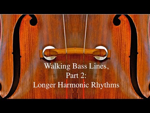 Walking Bass Lines, Part 2