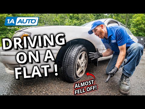 2nd YouTube video about how far can you drive on a rim