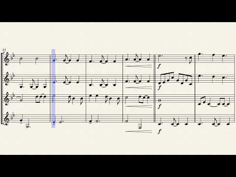 All of Me Clarinet Quartet by John Legend & Tobias Gad