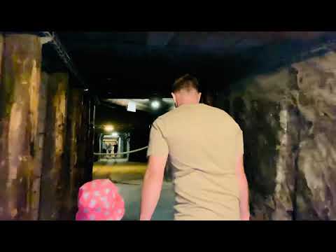 Inside the Wieliczka Salt mine in Krakow