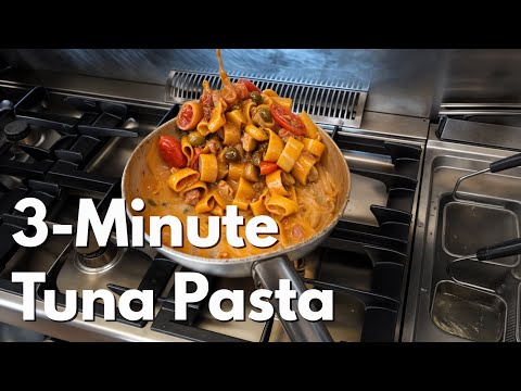 Better Than You Think – Tuna Pasta in 3 Minutes