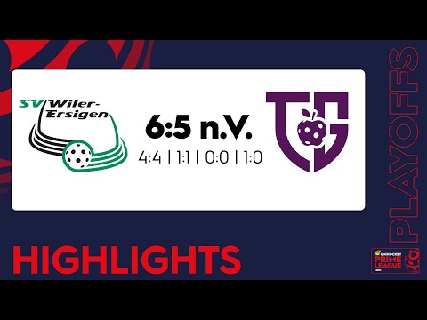 SRF-Spiel Highlights SV Wiler-Ersigen vs. Floorball Thurgau