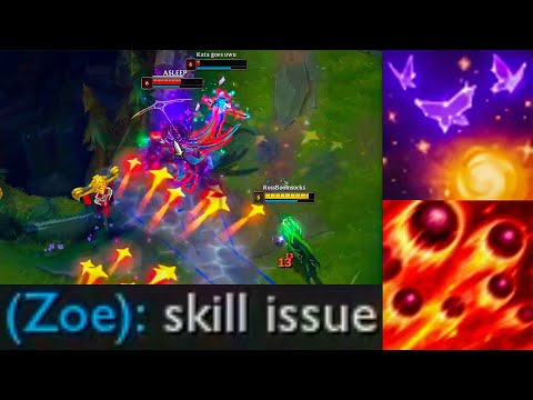 Somehow MF ult doesn't trigger Zoe bubble