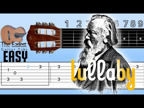 Johannes Brahms - Lullaby Guitar Tab