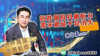 【大戶羅盤籌碼動能】 #謝宗霖 20220411抗跌個股具續航力 需求遞延不是消失 (圖)