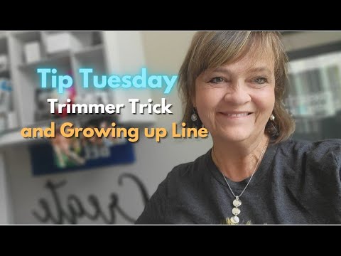 Tip Tuesday: Easy Trimmer Technique for Beautiful Scrapbook Pages | Fast Scrapbooking Hack