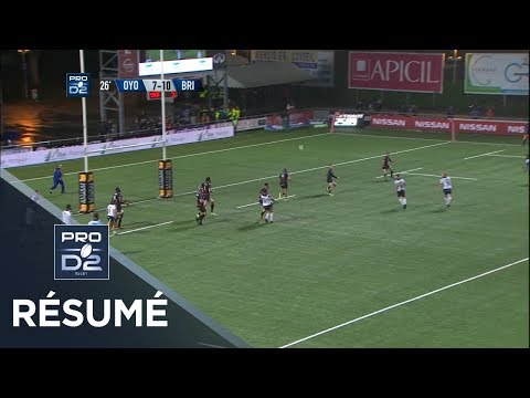 PRO D2 - Résumé Oyonnax-Brive: 10-22 - J29 - Saison 2018/2019