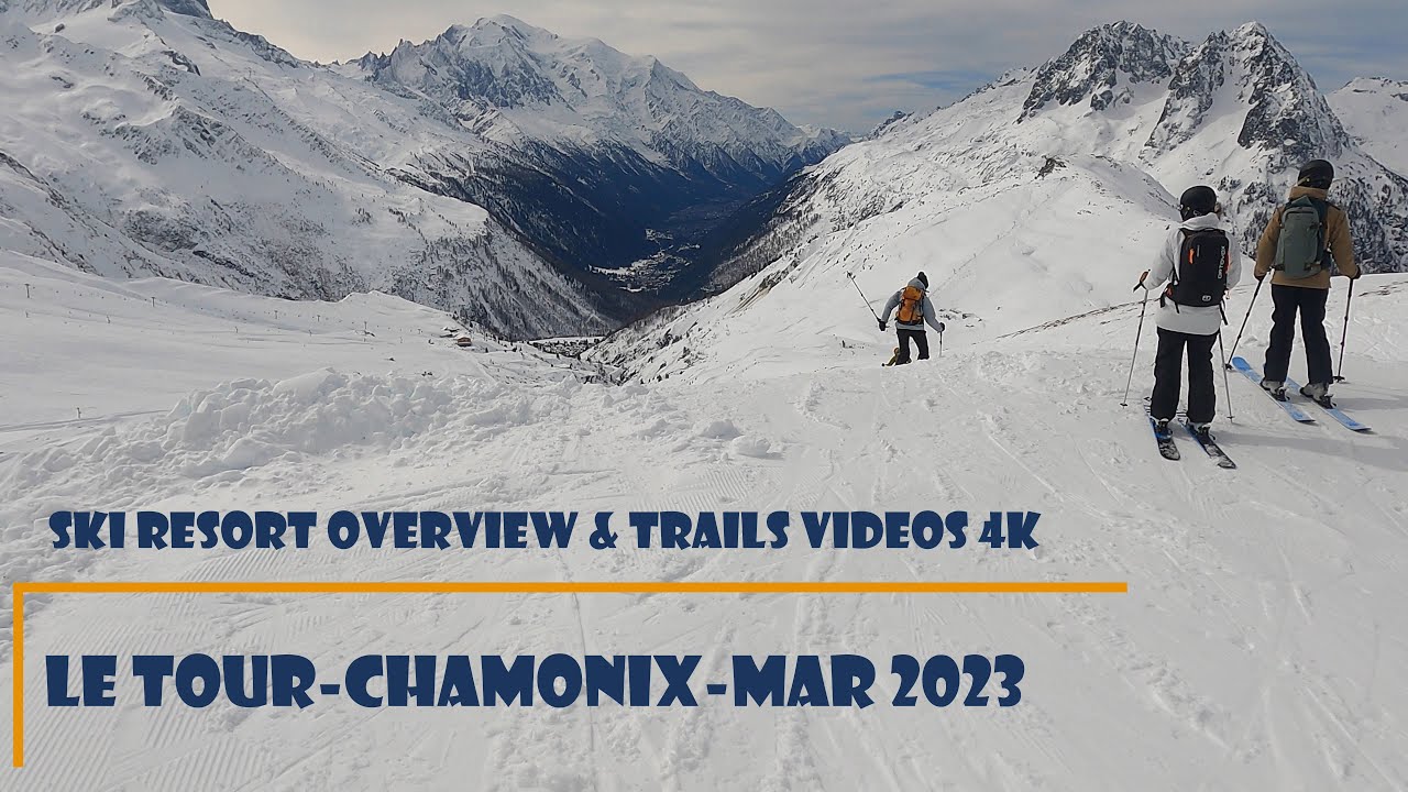 Le Tour / Domaine du Balme — full area overview for intermediates