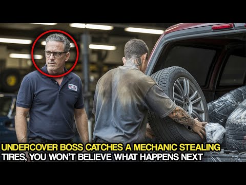 Undercover Boss Catches A Mechanic Stealing Tires, You Won’t Believe What Happens Next