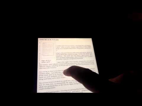 Kobo aura hd problem with pdf and zoom