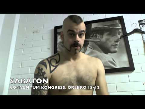 Sabaton - Hej Örebro 2012!