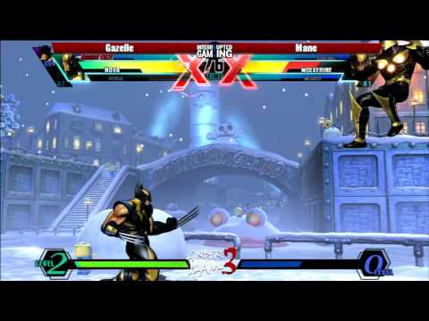 Cinderslam 3 - Ultimate Marvel vs. Capcom 3 - Gazelle vs. Mane