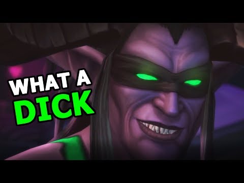 Ok Fine Let's Talk About That 7.3 Cinematic - Illidan Being A D**k