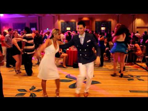 Nery and Natalia at the Orlando Salsa Congress