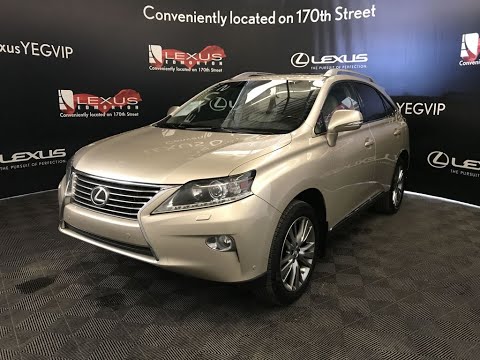 Tan 2014 Lexus RX 350  Review Edmonton Alberta - Lexus of Edmonton