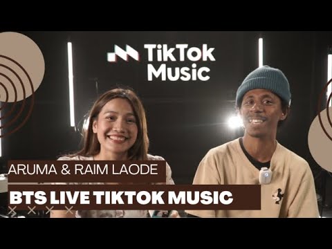 BTS Aruma & Raim Laode di Live TikTok Music