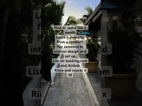 How to Make 10K a Month Using Property You Don't Own