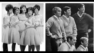The CRYSTALS - Then He Kissed Me / The BEACH BOYS - Then I Kissed Her - stereo