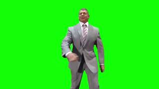 Vince McMahon walk green screen