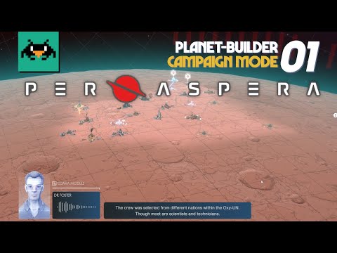 What Is My Directive? Planet Building! - Let's Play Per Aspera [Episode 1]