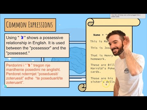 Mëso Anglisht: Mësimi 5