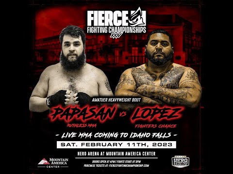 FULL FIERCE FIGHT | KODY PAPSAN VS JESUS LOPEZ | FFC 24 | IDAHO FALLS, IDAHO