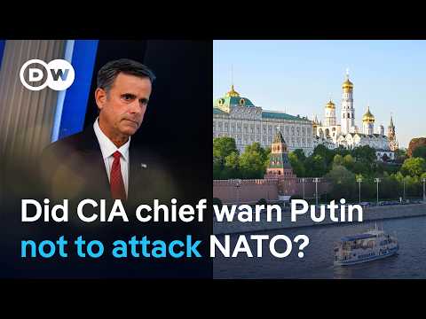 US media report CIA boss John Ratcliffe warned Russia not to attack Baltic NATO allies | DW News