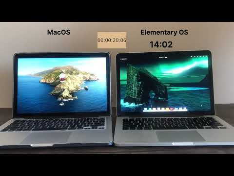 Startup Race 2: MacOS vs elementary OS on 2015 MBP