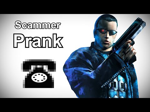 JC Denton Calls Even More Tech Support Scammers - Deus Ex Prank