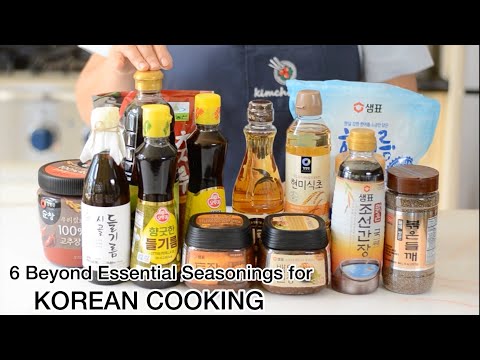 6 Beyond Essential Seasonings for Korean Cooking