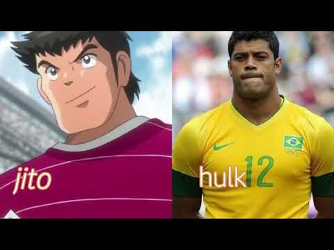 jugadores de captain tsubasa - en la vida real